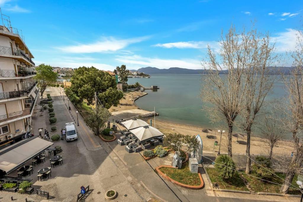 Bright Central Apartment With Splendid Sea View! Chalkís Exterior foto